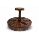 Suporte Bertoldi Redondo de Madeira Maciça – 6 Cachimbos